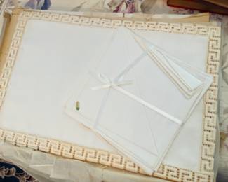 Fine vintage linens