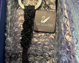 Swarovski keychain with box