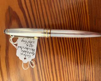 MontBlanc Meisterstruck Sterling pen
