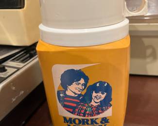 Vintage Mork and Mindy thermos