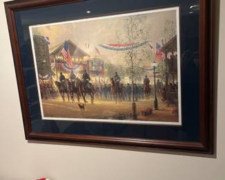 Moment of Glory, signed and numbered, 98/12500, G. Harvey