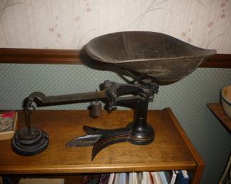 scale complete with weights 