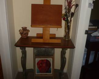 easel / side table  