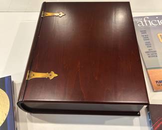 Great Wooden Book Storage Box