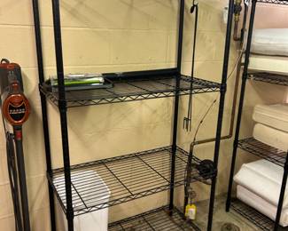 Multiple Shelving Units