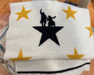 Hamilton the Musical Hudson Bay Wool Blanket
