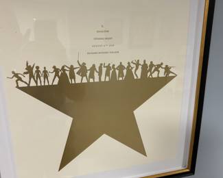 Hamilton Opening Night Memorabilia From Seller’s Personal Collection 