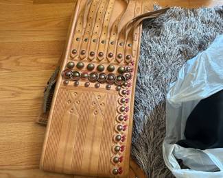 Polish Highlands Leather Belt - Polish National Dance Company