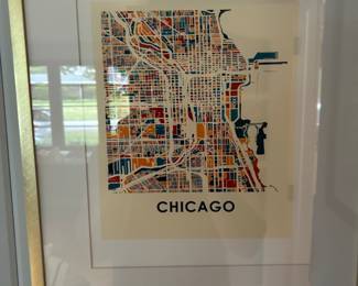 Chicago Map Lithography
