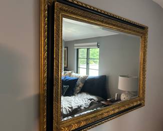 Nice Black and Gold Mirror