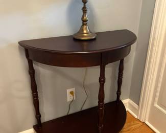 Nice Occasional Table and Lamp