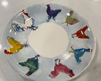 Tiffany and Co. Rooster Plate - 1 of 6
