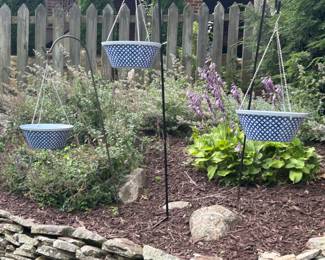 Hanging Planters and Sheppard Hooks