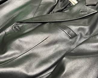 Paul Frederick Lamb Leather sports coat