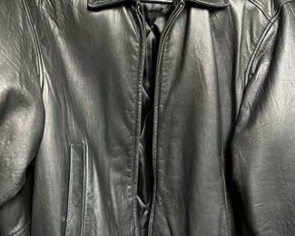 Members Only Leather jacket