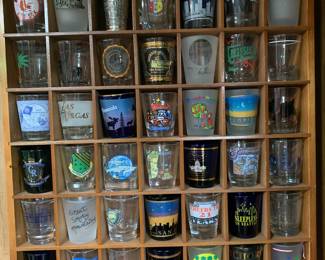 Shot glass collection