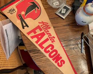 Vintage Atlanta Falcons pennant