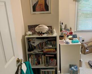 Books, clothes, signed football