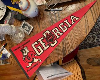 Vintage UGA pennant