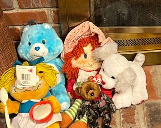 Vintage Strawberry Shortcake; Care Bears; Vintage Garfield (with tags)