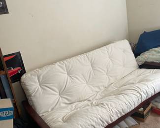 Futon mattress and frame