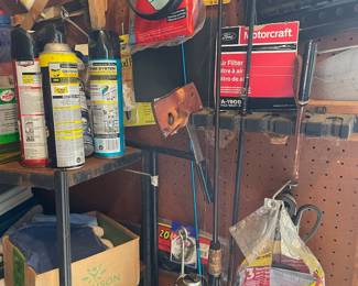Utility closet is stuffed full!