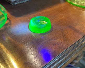 Uranium glass by Hazel Atlas
