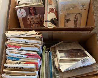 Vintage sewing patterns