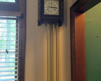 Wall clock with chimes