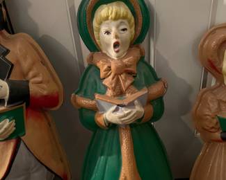 Puff people - Christmas decor