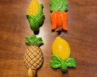 Ceramic Kitchen hooks; made in Japan