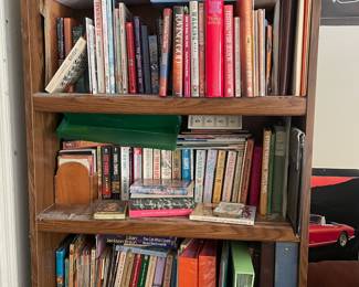 Shelves of books