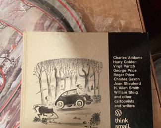 Volkswagen advertisement book of cartoons