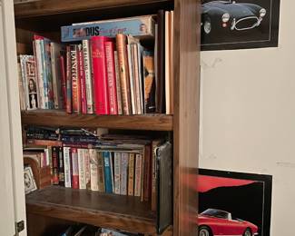 Shelves of books