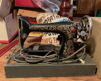 Antique Singer sewing machine