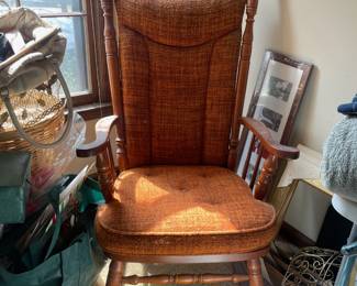 Wood rocker
