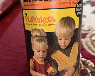 Vintage building toys