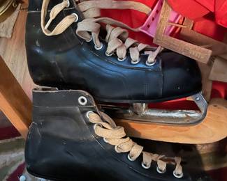 Vintage ice skates