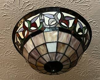 Tiffany-style light fixtures