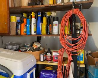 Utility closet is stuffed full!
