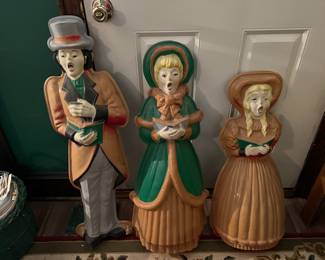 Puff people - Christmas decor
