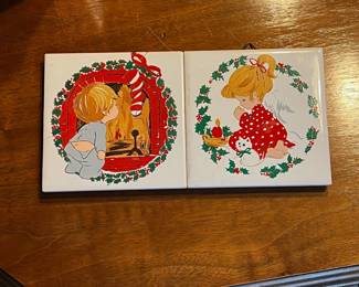 Christmas coasters