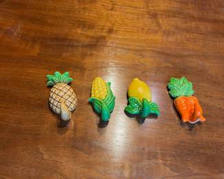 Ceramic Kitchen hooks; made in Japan