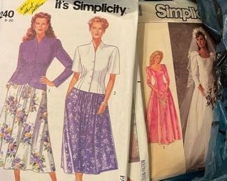Vintage sewing patterns