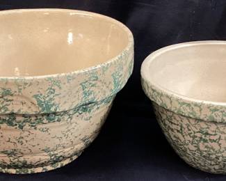 (2) ROBINSON RANSBOTTOM GREEN SPONGEWARE
