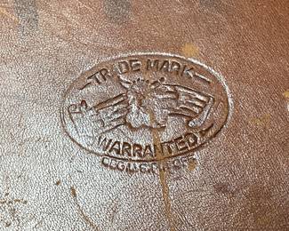 ANTIQUE ORIGINAL LEATHER INDIAN MOTORCYCLE BAG