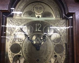 VTG. RIDGEWAY GRANDFATHER CLOCK