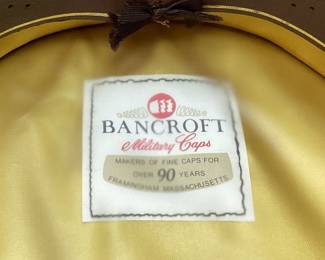 BANCROFT MILITARY DRESS CAP