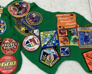 22 BOY SCOUT PATCHES