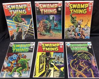 (6) DC SWAMP THING COMICS, #3, #4, #5, #6, #7, #8